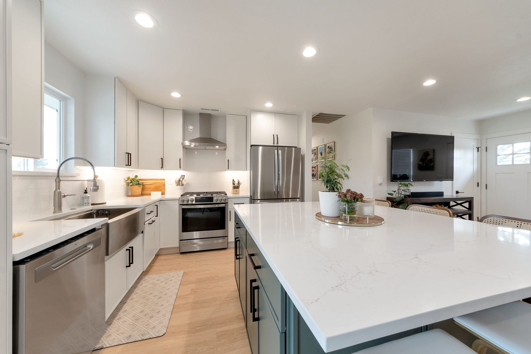 Kitchen to Living